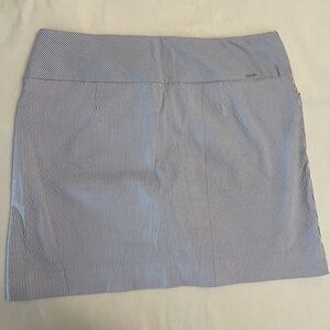 SC&Co- blue and white striped skort NWOT